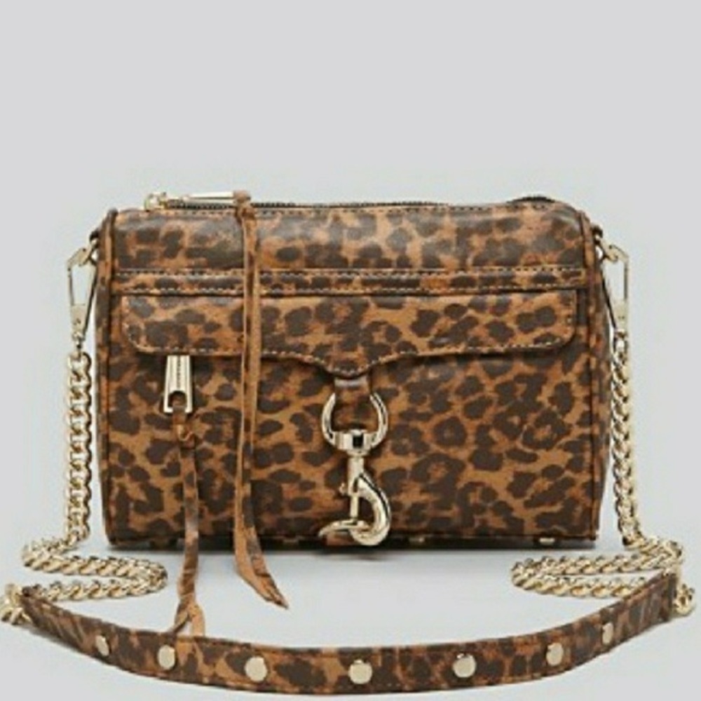 Cheetah mini Mac! Barely worn. With dust bag